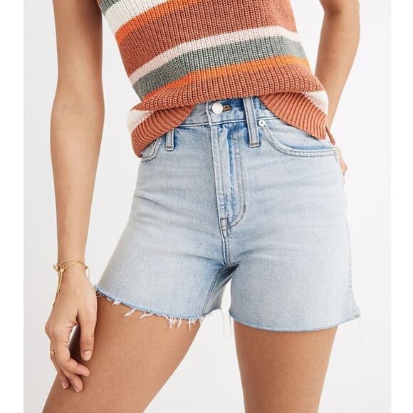 Madewell The Perfect Vintage Short in Fitzgerald Wash - Picture 1 of 8